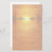 落日の文房具 便箋 (正面/裏面)