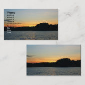 落日 名刺 (正面/裏面)