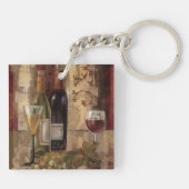 落書きおよびワイン キーホルダー (裏面)