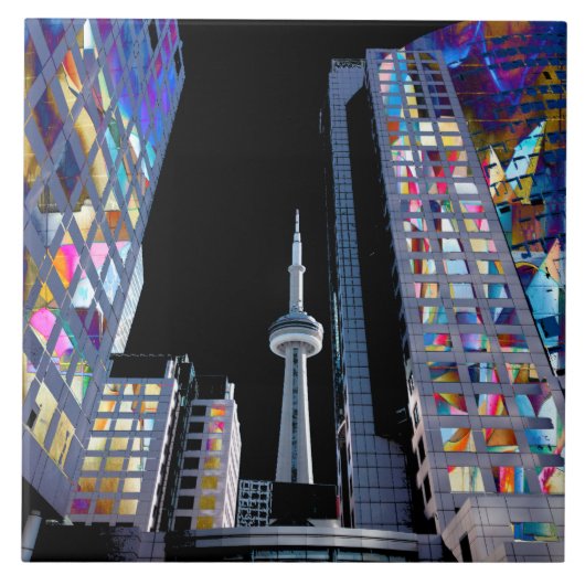 落書きでカナダのトロント タイル (正面)