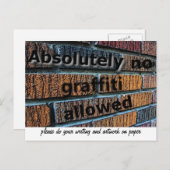 落書きなし ポストカード (正面/裏面)