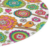 落書きによっては背景パターンが開花します カッティングボード (角)