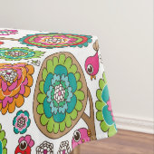 落書きによっては背景パターンが開花します テーブルクロス (インサイチュ)