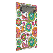 落書きによっては背景パターンが開花します ミニクリップボード (アングル)