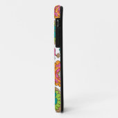 落書きによっては背景パターンが開花します Case-Mate iPhoneケース (裏面/左)