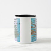 落書きのクローズアップ2 マグカップ (中央)