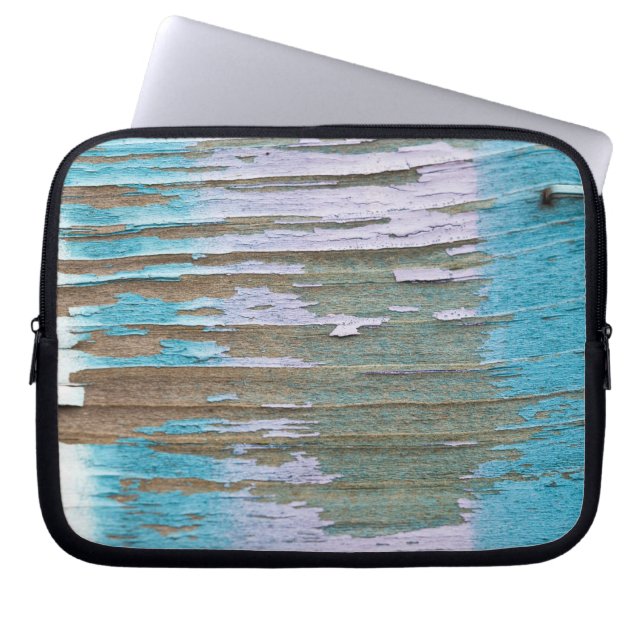 落書きのクローズアップ2 ラップトップスリーブ (正面)