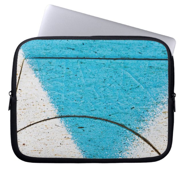 落書きのクローズアップ ラップトップスリーブ (正面)