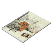 落書きのサンフランシスコ場面 ノートブック (左側)