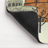 落書きのサンフランシスコ場面 マウスパッド (コーナー)