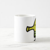 落書きのジャンプのマグ2 コーヒーマグカップ (中央)
