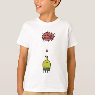 落書きのジャンプモンスターはTシャツをからかいます Tシャツ