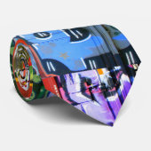 落書きのタイ ネクタイ (ロール)