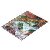 落書きのハートのブランクジャーナル ノートブック (左側)