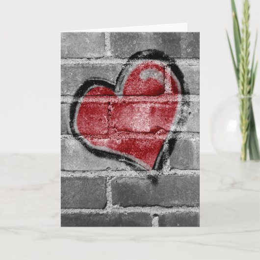 落書きのハート シーズンカード (正面)