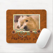 落書きのファン・クラブのカスタムな飼い犬の写真 マウスパッド (マウス)