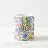 落書きのマグ コーヒーマグカップ (中央)