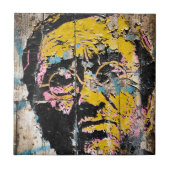 落書きの人々 タイル (正面)