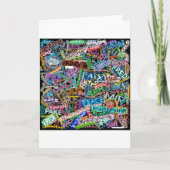 落書きの平和インターナショナル翻訳 シーズンカード (正面)