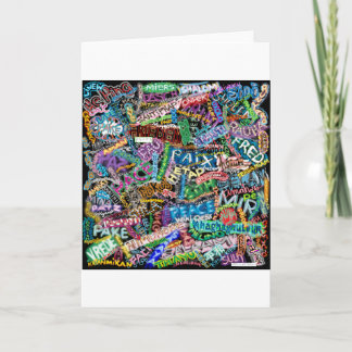 落書きの平和インターナショナル翻訳 シーズンカード