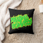 落書きの心身相関のmojoのpollow クッション (ブランケット)