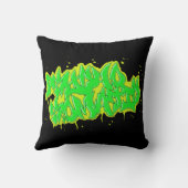 落書きの心身相関のmojoのpollow クッション (裏面)