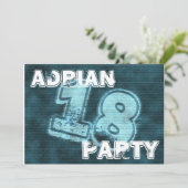 落書きの招待 招待状 (スタンド正面)