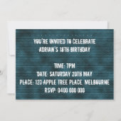 落書きの招待 招待状 (裏面)