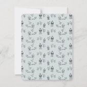 落書きの木及び家 (裏面)