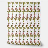 落書きの木 + 星のクリスマスホリデー 壁紙 (ほどく)