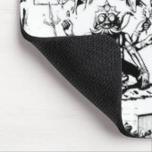 落書きの歓喜 マウスパッド (コーナー)