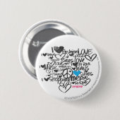 落書きの水 缶バッジ (正面&裏面)