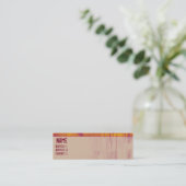 落書きの滴り1 スキニー名刺 (スタンド正面)