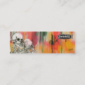 落書きの滴り2 スキニー名刺 (裏面)