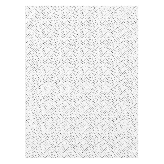 落書きの点のテーブルクロス テーブルクロス (正面)