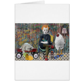 落書きの男の子