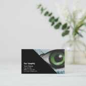 落書きの目 名刺 (スタンド正面)