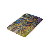 落書きの背景 バスマット (アングル)