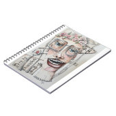 落書きの芸術ジャーナル ノートブック (左側)