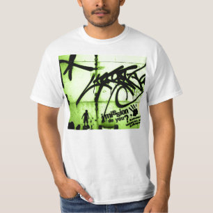 落書きの芸術 Tシャツ