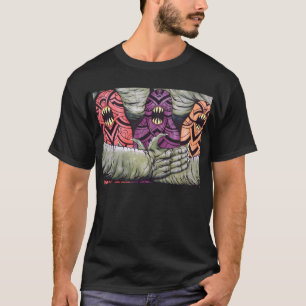 落書きの芸術Tモンスター Tシャツ