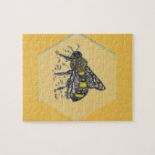 落書きの蜂 ジグソーパズル (横)