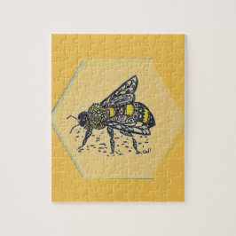 落書きの蜂 ジグソーパズル