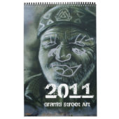 落書きの通りの芸術のカレンダー2011年 カレンダー (カバー)