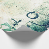 落書きの都市包装紙 ラッピングペーパー (角)