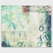 落書きの都市包装紙 ラッピングペーパー (フラット)