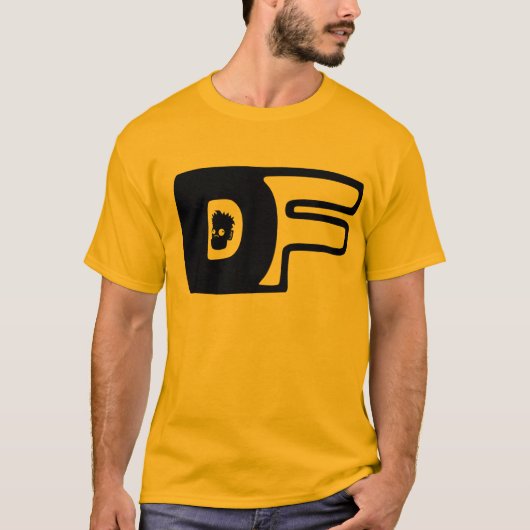 落書きの魔神 Tシャツ (正面)