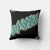 落書きのmojoの枕かクッション クッション (裏面)