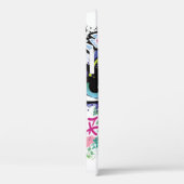 落書きイラストレーションと通り落書き文字 Case-Mate iPhoneケース (裏面 / 右)