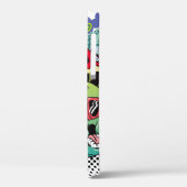 落書きイラストレーションと通り落書き文字 Case-Mate iPhoneケース (裏面 / 左)